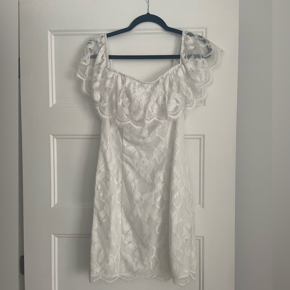 Off the shoulder white dress - Picture 1 of 1